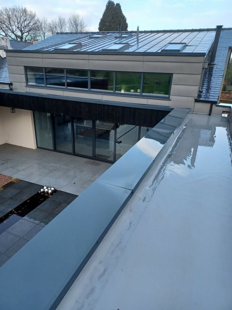 velux windows in a roof